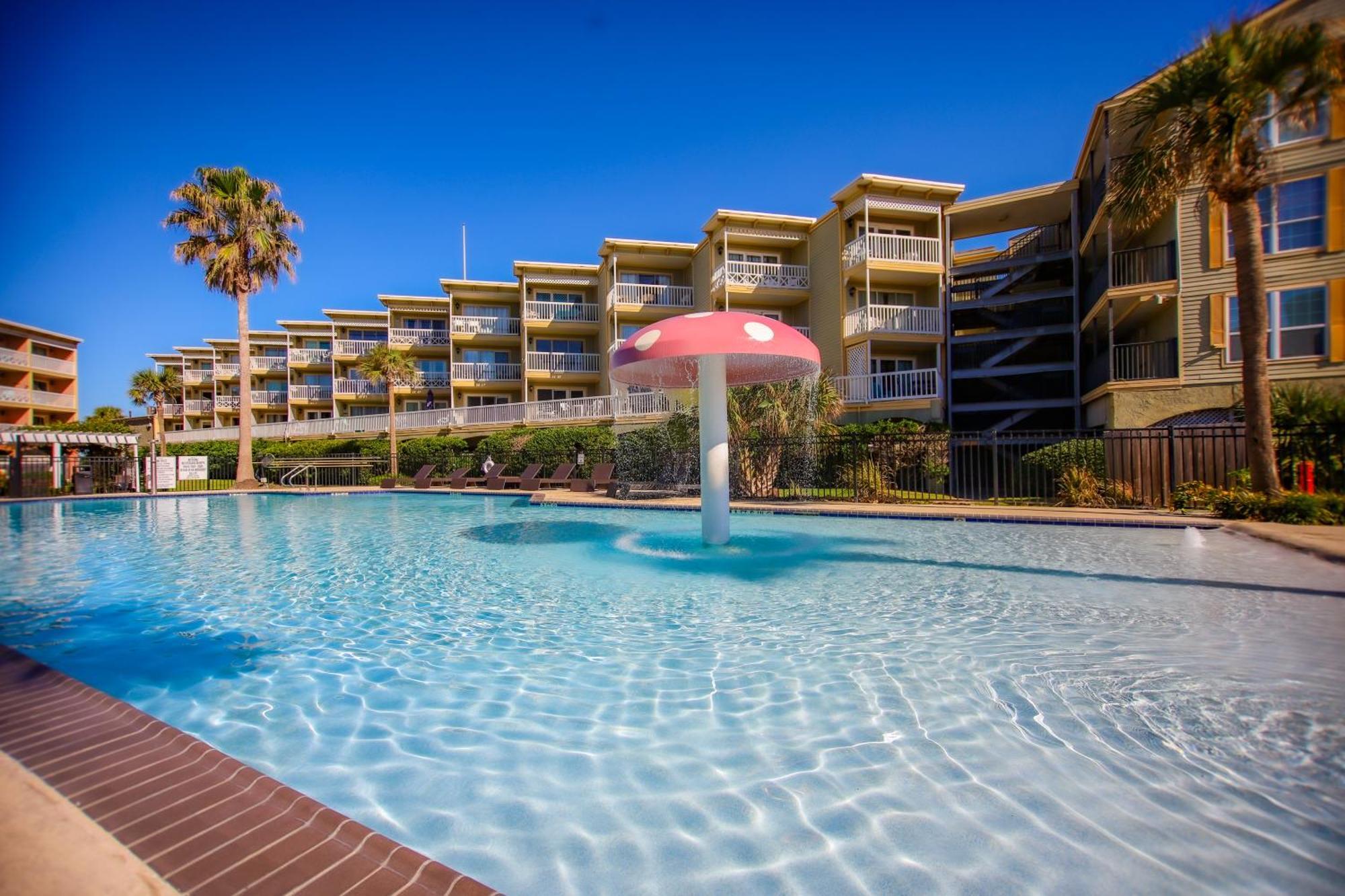 Sea-Renity Heated Pools Steps To The Beach Galveston Exteriör bild